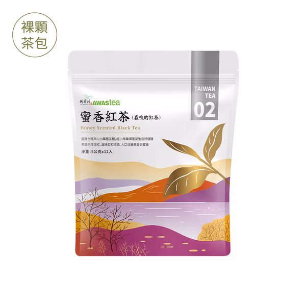 100%臺灣茶・2號蜜香紅茶(5g × 12包)